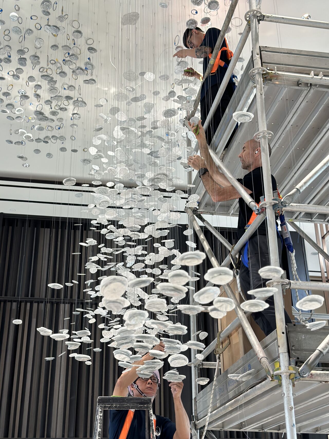 Installation of Resonance at Shisen Hanten